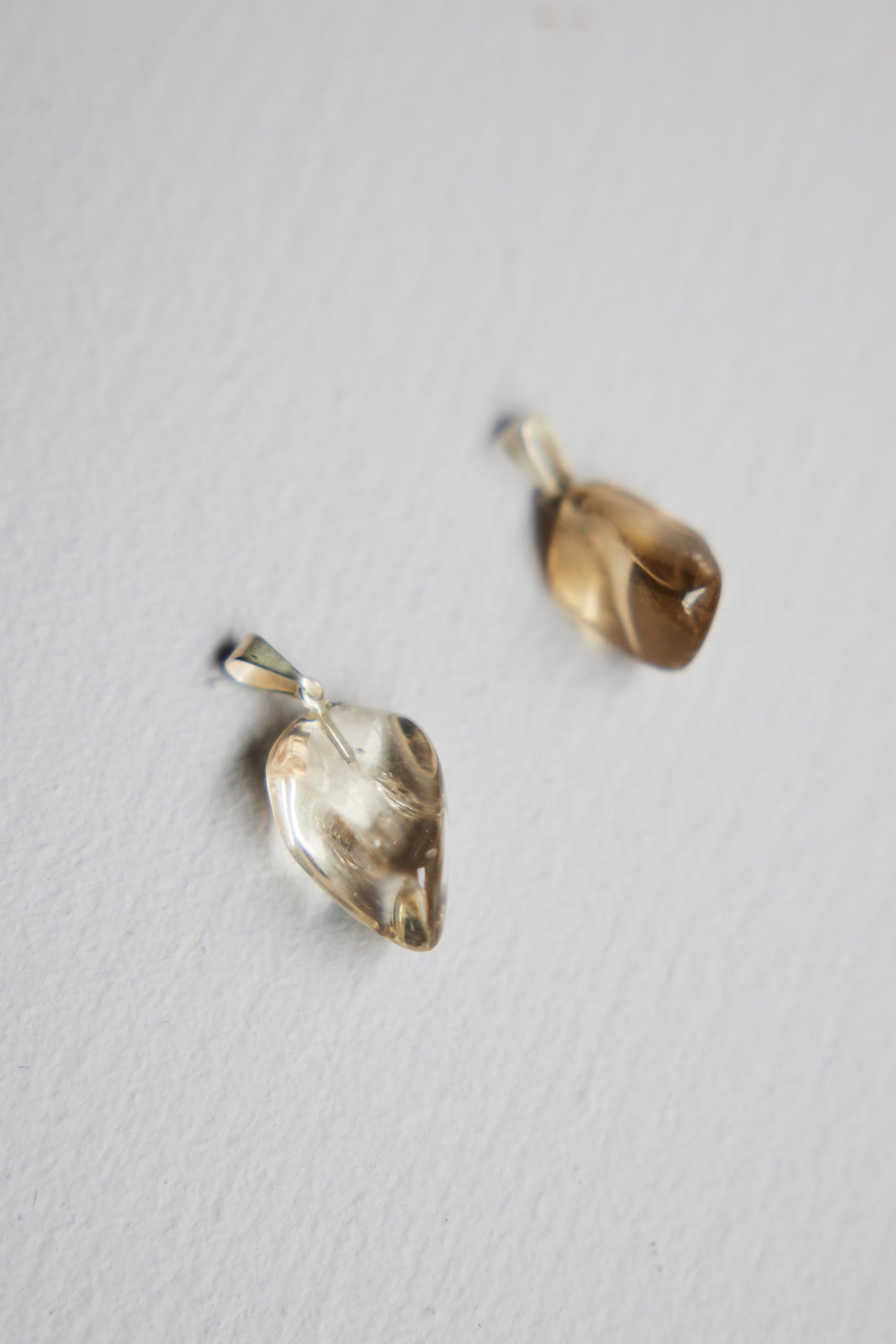 Ciondolo in Quarzo Citrino Naturale - La luce interiore.