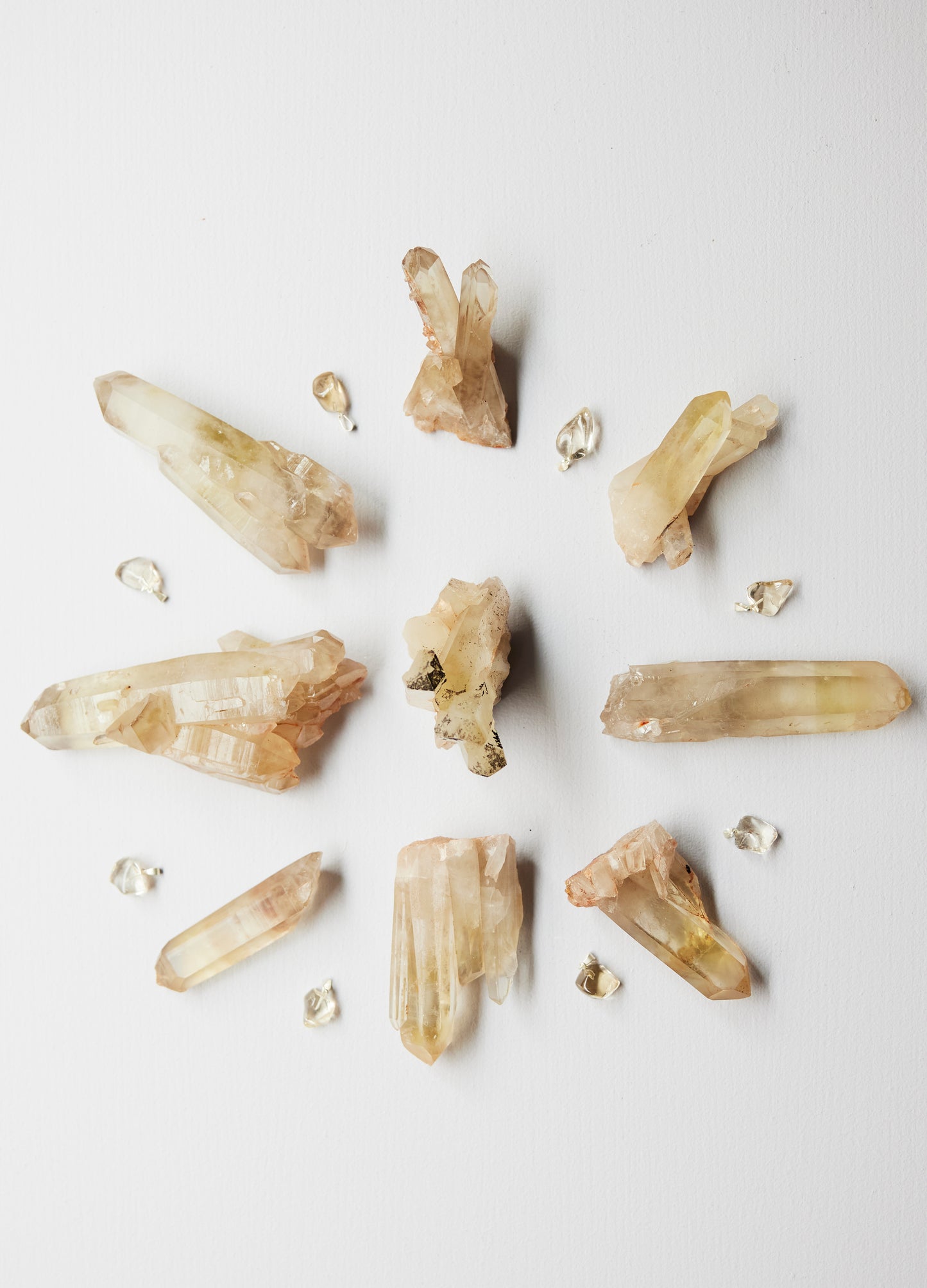 Ciondolo in Quarzo Citrino Naturale - La luce interiore.