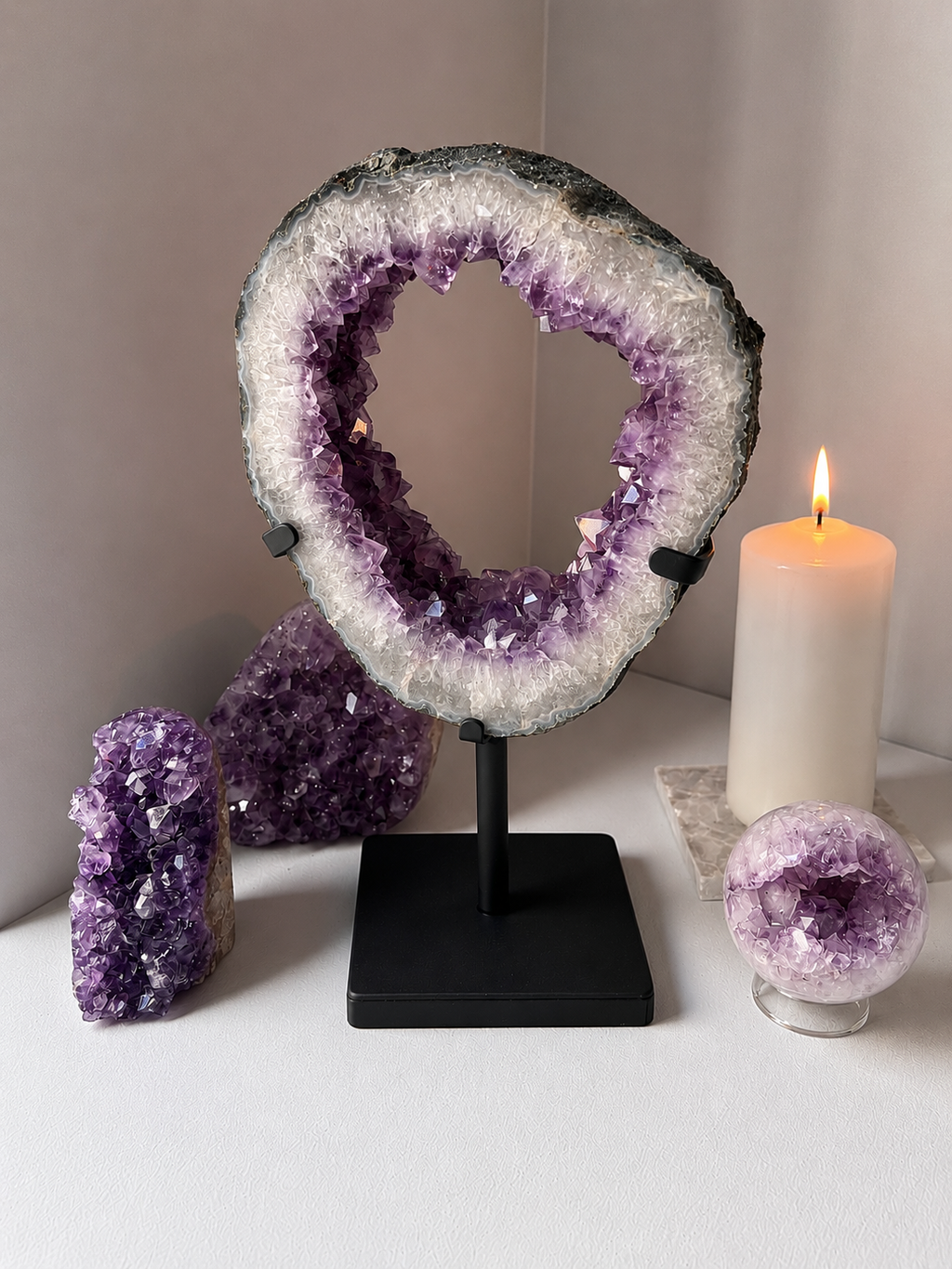 Amethyst Portal 5 by Pietra Studio Milano