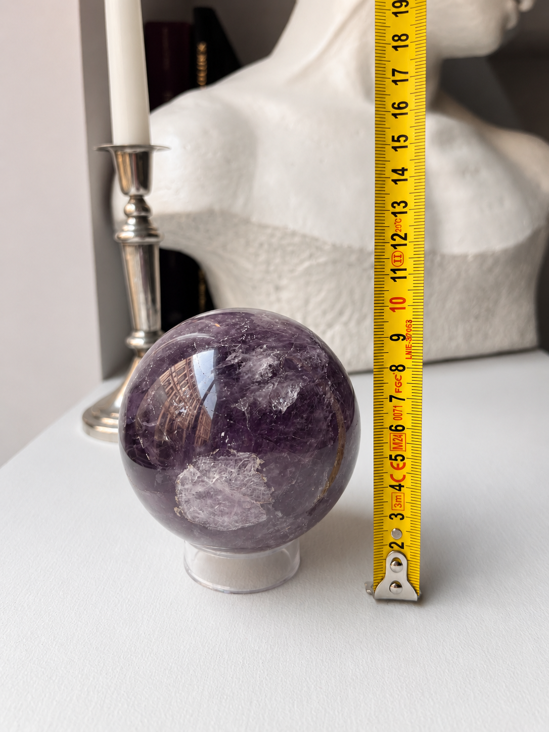 Amethyst_Sphere_Large by Pietra Studio Milano