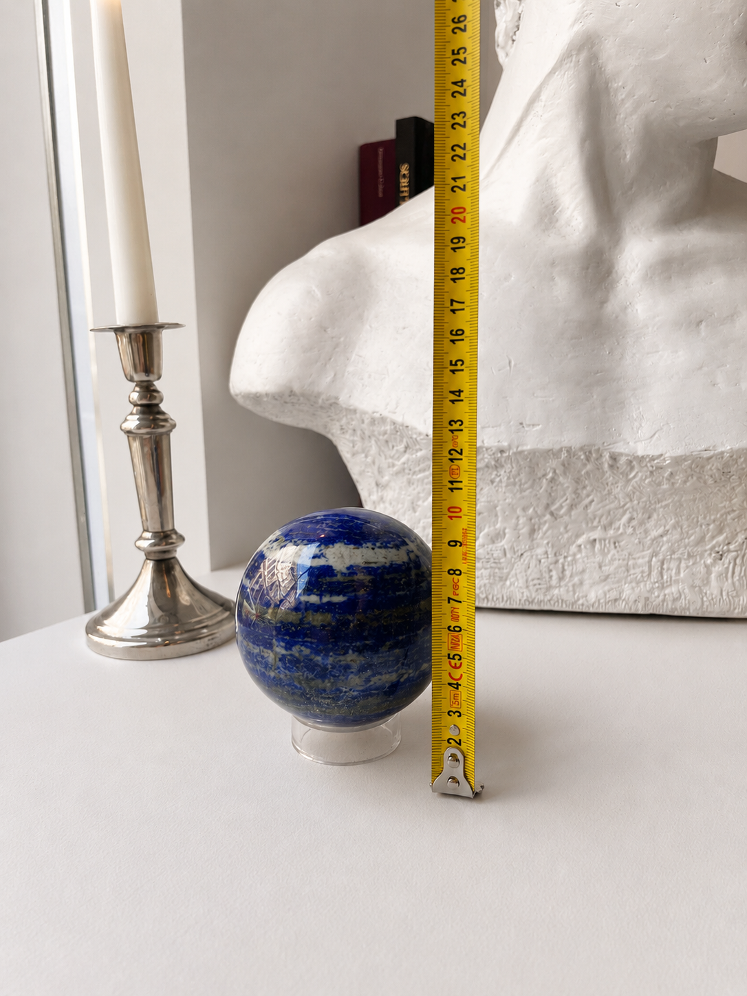 Blue Lapis Lazuli Sphere 1  by Pietra Studio Milano
