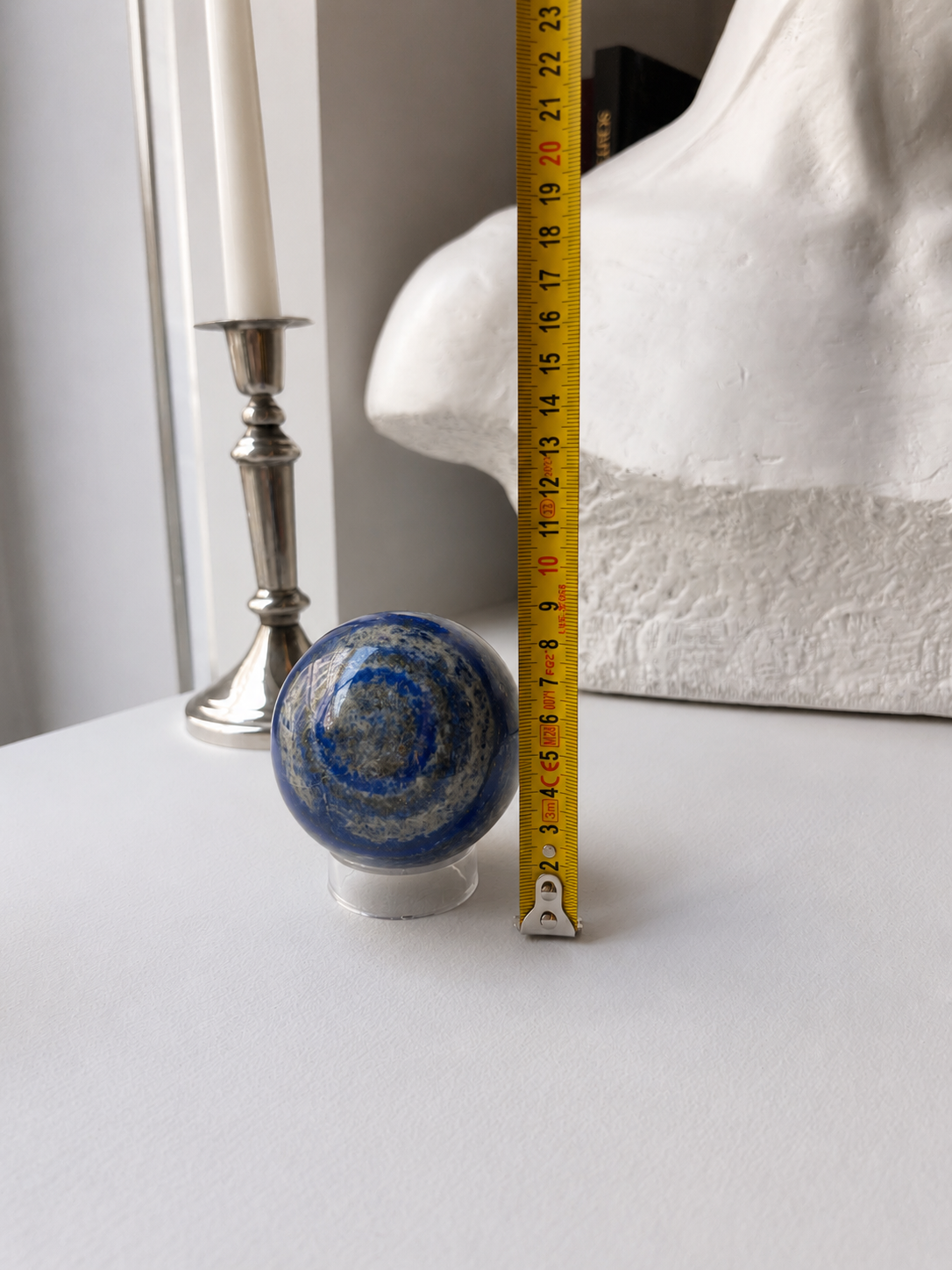 Blue Lapis Lazuli Sphere 2 by Pietra Studio Milano