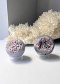 Grape Agate Spheres by Pietra Studio Milano