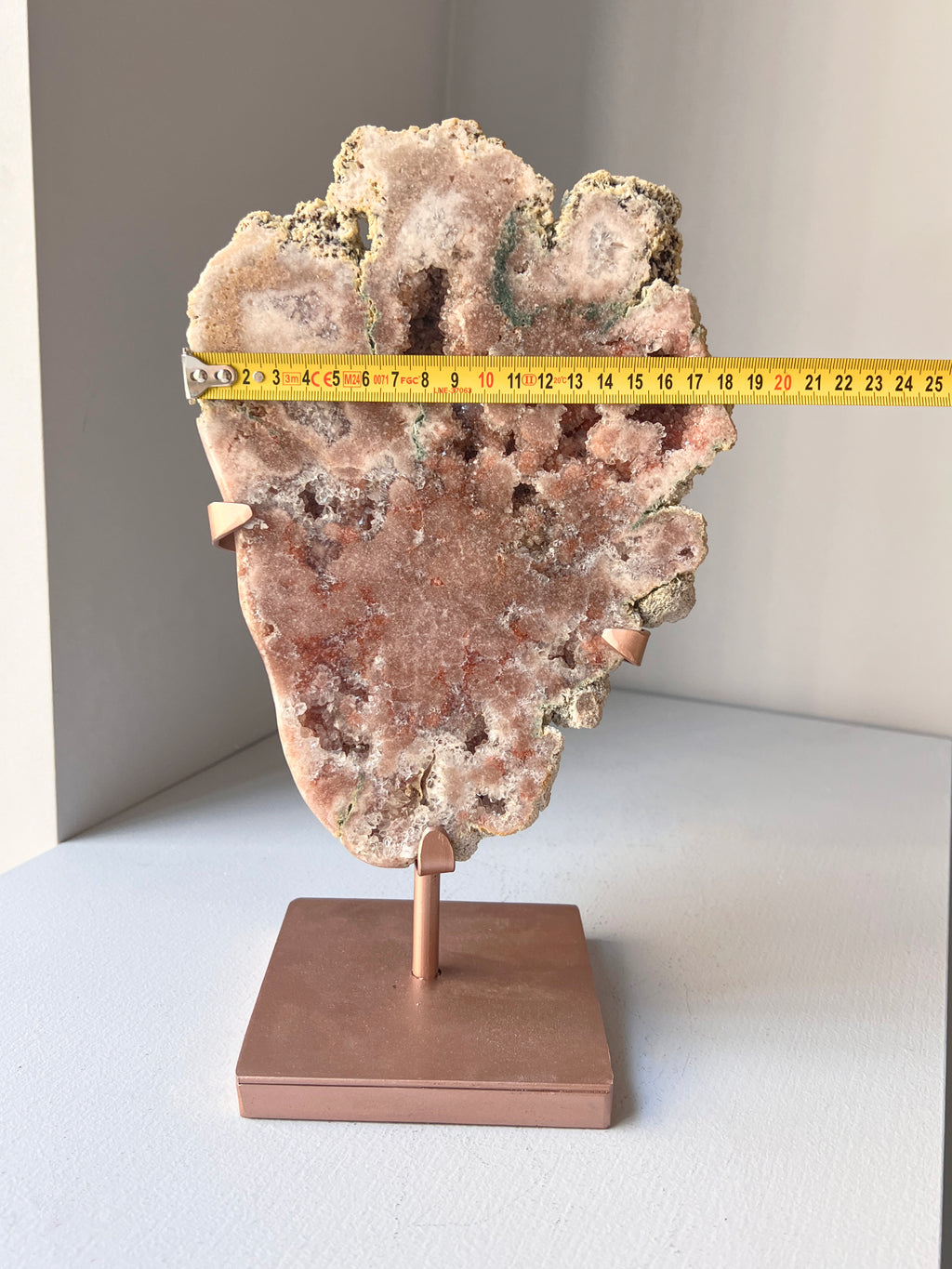 Coppia di Ametista Rosa - Cuore Geode II