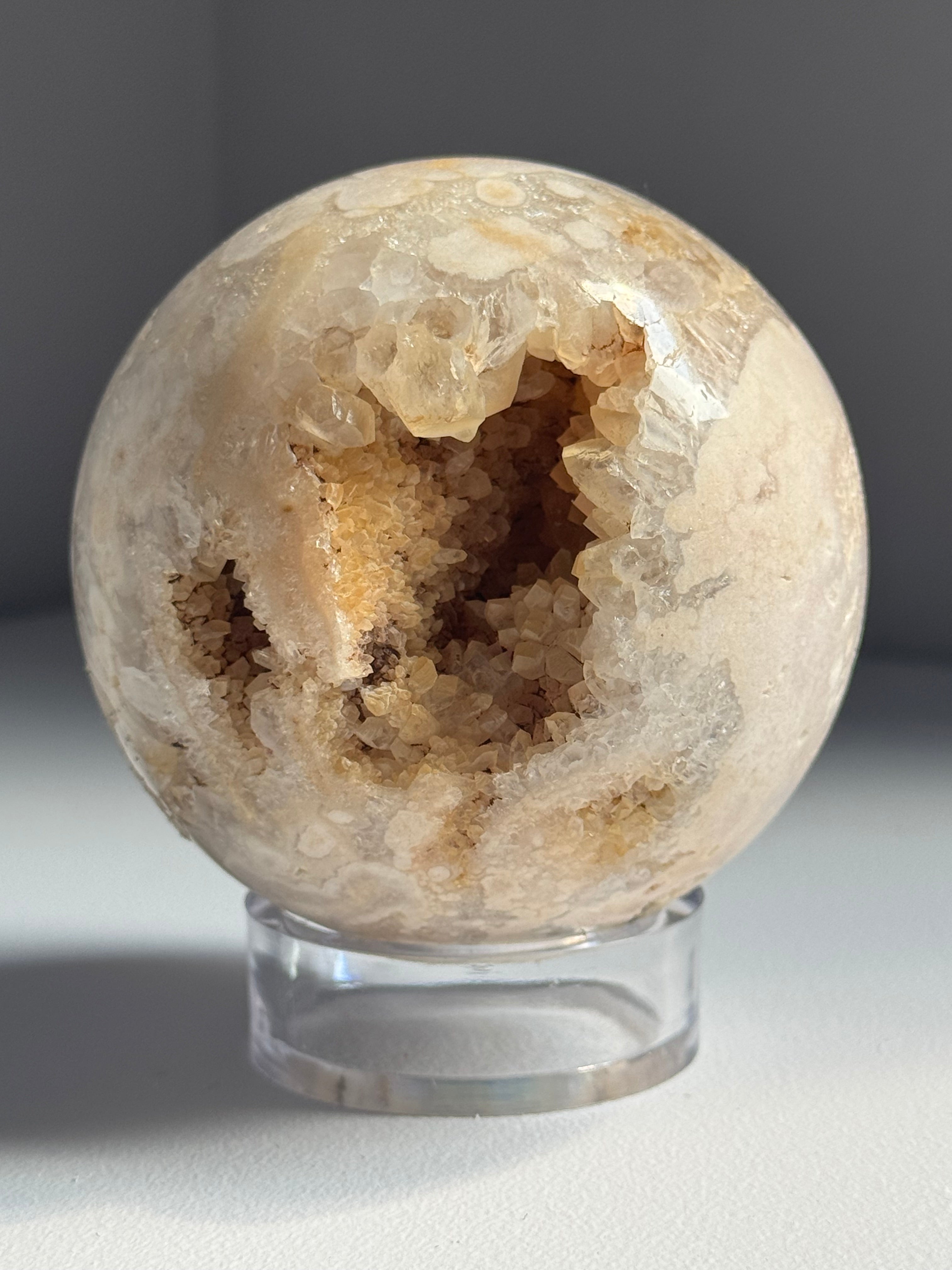 Sfera di Ametista Rosa